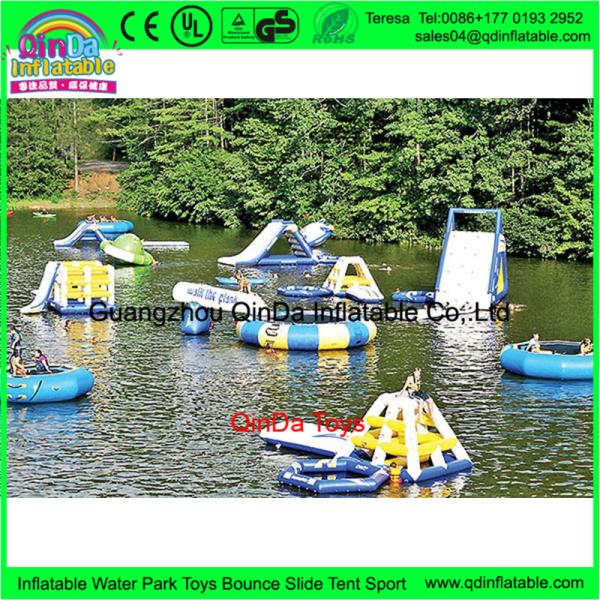 Commercial Water Bicycles For Sale Obstacle Courses Durable Inflatable Water Bike For Amusement Park