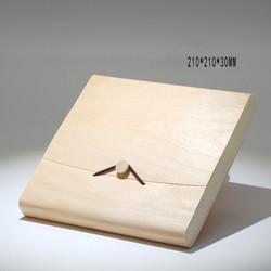 15x15cm Mildewproof Flat Pack Wooden Boxes , Recycled Flat Wooden Storage Box