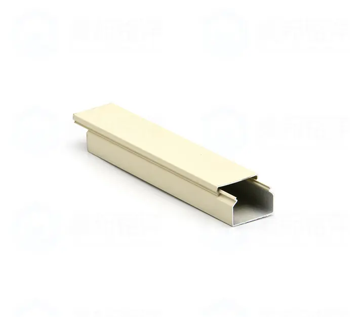 Enlace 30*20m m de aluminio beige de los perfiles de la protuberancia para las líneas bandeja de los cables eléctricos de cable