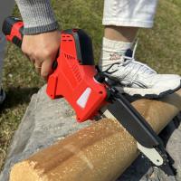 Mini Bateria Serra Elétrica de Madeira 650W 6 polegadas 21V Serra de Podagem de Jardim
