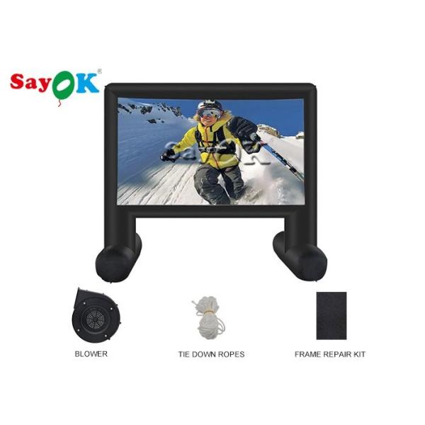 膨脹可能で大きいスクリーンは移動式小さい家の膨脹可能な映画スクリーンをカスタマイズした