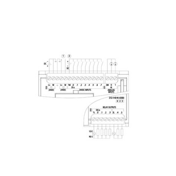 SIEMENS SIMATIC S7 1200 PLC CPU 1212C 6ES7212-1HE40-0XB0 for Industrial Automation