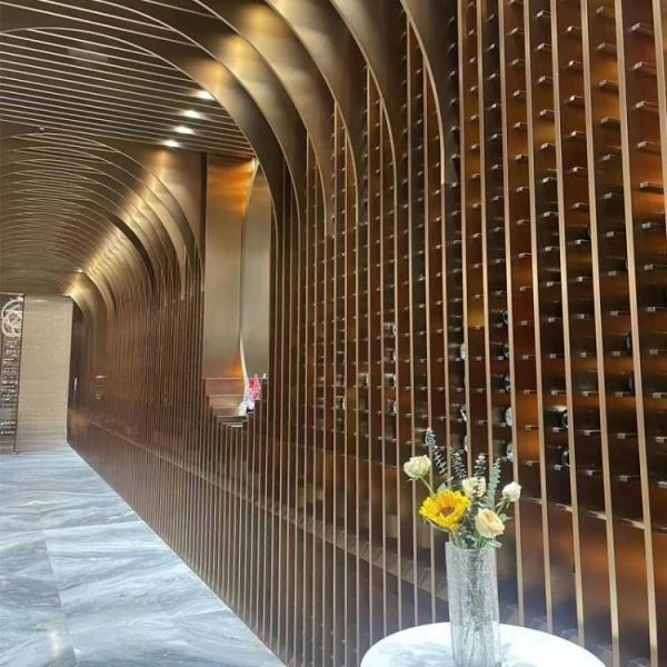 Constant Temperature Wine Cooler Metal Wine Cabinet SS201 SS304