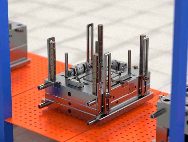 OEM / ODM: Custom Consumer Electronics Moulds / Прозрачная крышка аккумулятора (1*1) No.22683-B