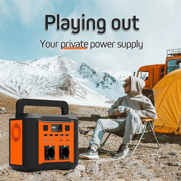 80000mAh 300W Portable Solar Generator for RV / Van Trip Camping