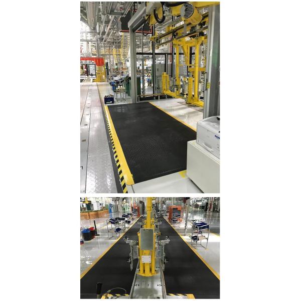 Циновки настила чистой комнаты PVC резина ESD усталости промышленной анти- статической анти-