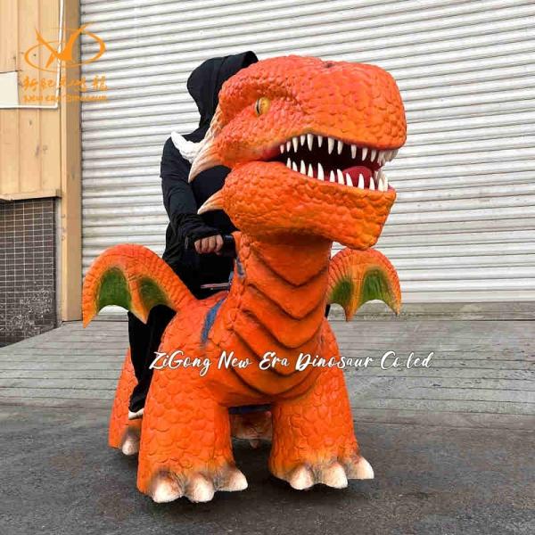 Scooters de dinosaurios para niños para el centro comercial Jurassic Park