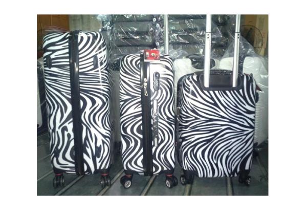 Rolling ABS PC Luggage Bag Carry On Lightweight Trolley Suitcase For International Travel