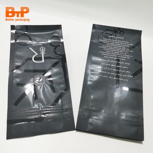 Custom Printed Matt Mylar Bags Stand up Pouch Packaging Coffee Pouches Moisture Proof Reusable Flat Bottom Food Packaging Bags
