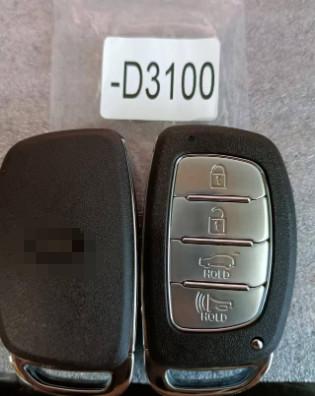 433MHz 4 Button 95440-D3100 TQ8-FOB-4F07 47 Chip Smart Key For Hyundai Tucson