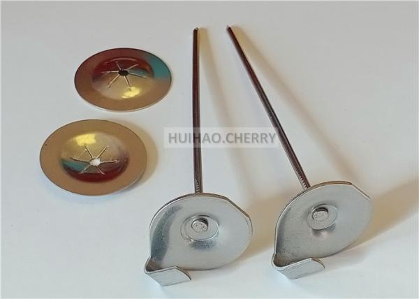 14 Ga 304 Ss Round Head Lacing Anchors With Strong Big Head On Nail And Thick Plate For Head