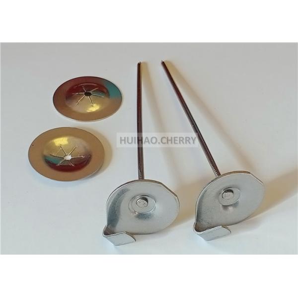 Stainless Steel 304 Round Head Lacing Anchors 14 Gauge for Valve Insulation Covers