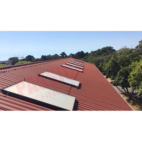 Hotel Solar Water Heater Modern Design High Pressure Flat Plate Solar Collector