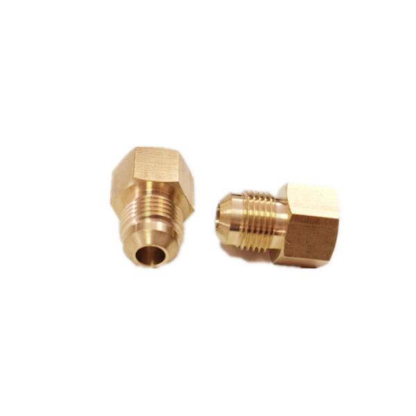 All Size Brass Tube Fitting Brass Pipe Adapter With NPT Female Thread And Flare Male