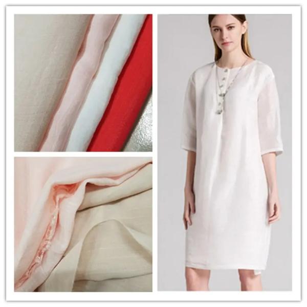 70%Tencel+30%Nylon Fabrics Static-free Enzyme wash Days silk chiffon Fashion girls' design dress and shirts