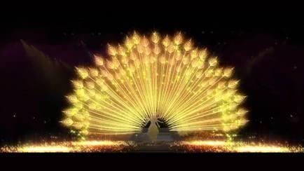 Animated Images Clear Rear Holographic Projection Film For Music Concerts / Museum