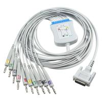 Diretos compatíveis de Schiller conectam IEC 4.0Banana do cabo e dos Leadwires do ECG 2,400095