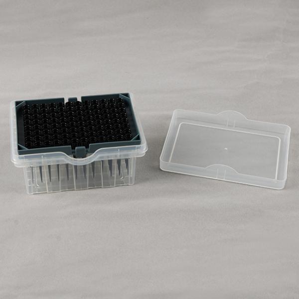 Conductive 50ul Black Pipette Tips Compatible Hamilton Проводная пипетка черноты 50ul наклоняет совместимый Гамильтон