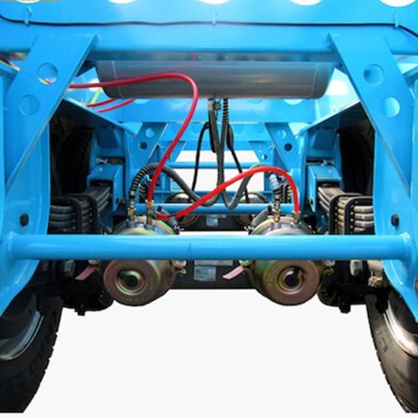 BPW アクセル 12t コンテナ 骨格トレーラー 機械式懸垂