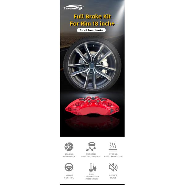 Refit High Performance Brake Kit Racing Brake System AP9040 For Mercedes-Benz