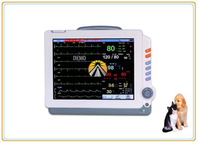 6 Parameters Veterinary Vital Signs Monitor , Portable Veterinary Spo2 Monitor