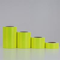 Fluorescent Yellow Green Reflective Safety Marking Tape For Trailer Truck Car Motorcycle