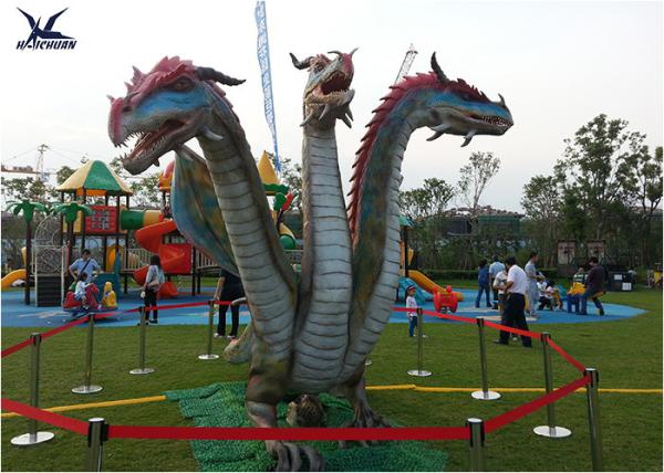 Remote Control Outdoor Exhibition Dinosaur Lawn Decorations Artificial Dragon Model