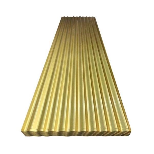 Building Gi Aluminium Galvanized Ppgi Corrugated Steel Roofing Sheets