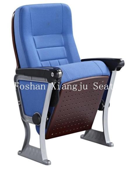 Aluminium Alloy Legs Church Auditorium Seating Folding Fabric Theater Seating Chairs