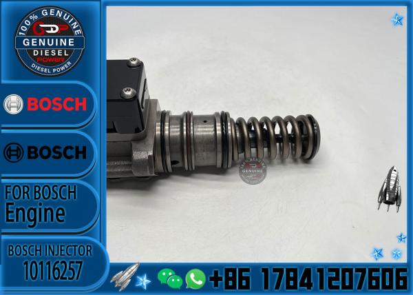 Surtidor de gasolina común de la unidad del carril 10116257 0414755018 0414755118 para el motor de LIEBHERR L538