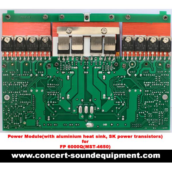 4 Channel Switching Power Amplifier 4x650W FP 6000Q With Actual Copper Heat Sink
