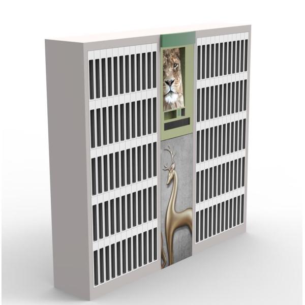 Semi-Outdoor Library Combo Industrial Vending Solutions RFID Access