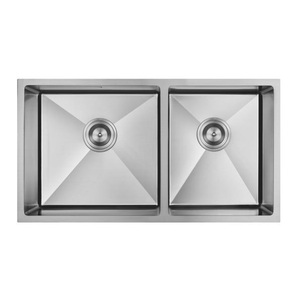 товарный сорт кухонной раковины никеля 780*430mm Handmade