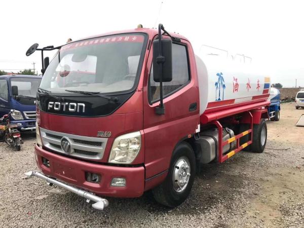                  Used 10 Cubic Meters Water Tanker Truck, Secondhand Cheap Water Tank             