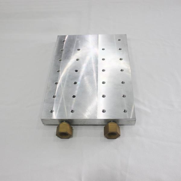 Placa fria de refrigeração líquida da luta contra a erosão, dissipador de calor líquido ISO9001 do metal AL6063-T5