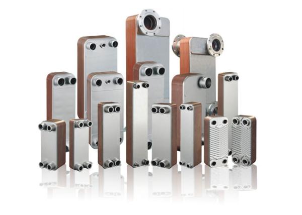 304 or 316L Nickel Brazed Plate Typle Heat Exchanger Low Energy Consumption