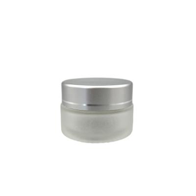 Round 20g Custom Glass Cosmetic Jars Packaging Diameter 4.7cm Height 3.2cm