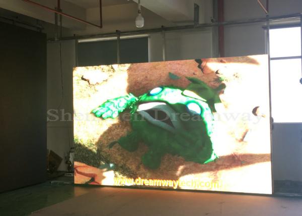 PH 6 Visual Solution Full Color Led Display Board Iron Cabinet Without Back Door