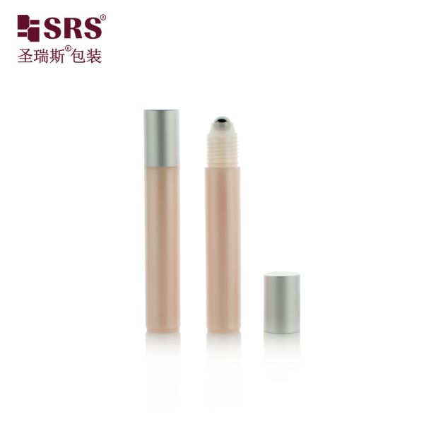 RPA 15ML Injection Custom Color PP Roller Ball Bottle For Eye Serum Gel