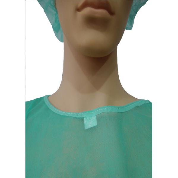 Impervious Disposable Green Surgical Gown Non Sterile For Clinic / Dental