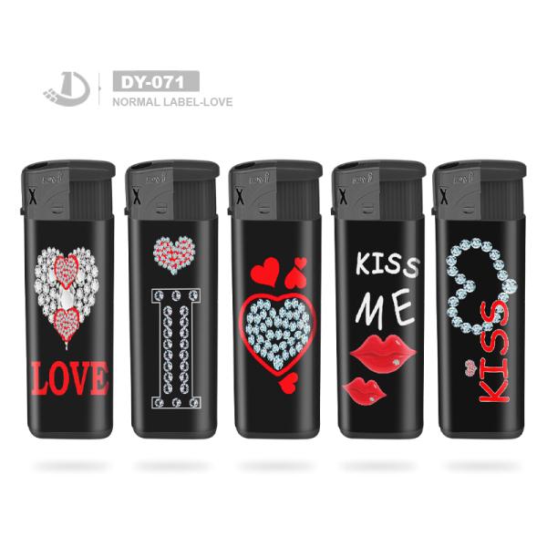 Super Car Sticker Electronic Gas Custom Lighter