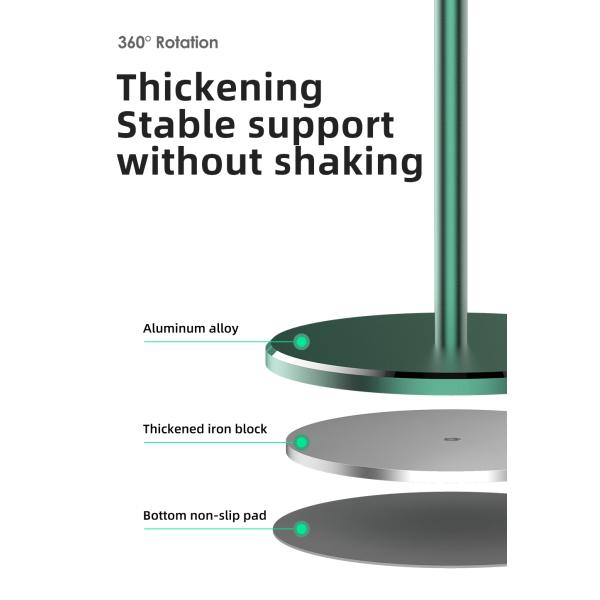 567g 90mm Height Aluminum Alloy Magnetic Tablet Stand / Ipad Pro Stand Magnetic