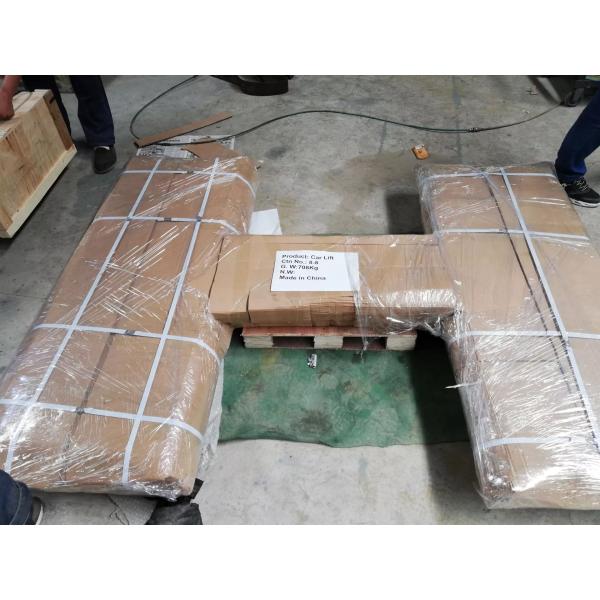 Low Cost In Ground Hydraulic Car Lifts Long Platform One Column Underground Auto Lift 1850mm/3500kg