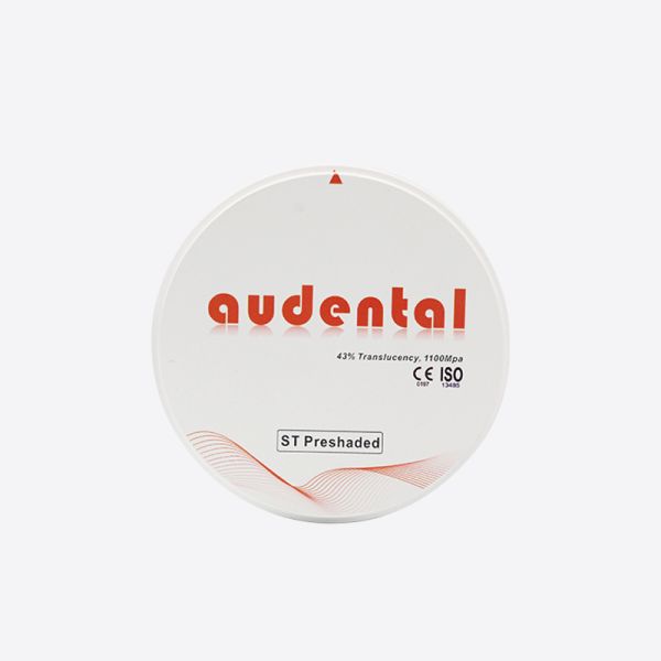 Pre Shaded Zirconia Block with High Translucency and Flexural Strength Ideal for Bridges Crowns Inlays Onlays and Veneers