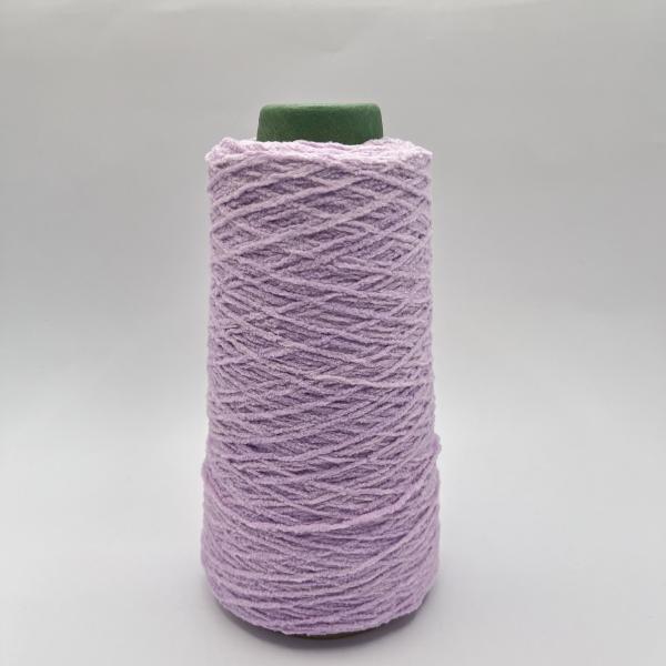 Custom 100% Polyester Sand Yarn Soft Fluffy Chenille Yarn Blanket For Handmade Thick Yarn