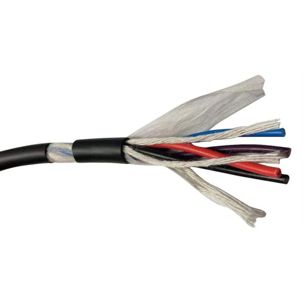 24 изоляции PVC электрических кабеля ядра кабелей PUR 4 Awg PUR теплостойких