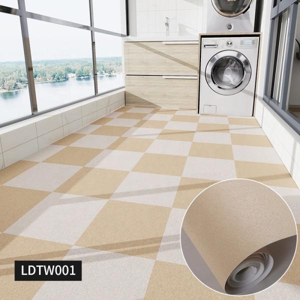 Waterproof Adhesive Floor PVC Sticker Modern Vinyl Sticker Flooring