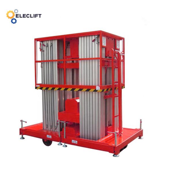 8m/Min Self Propelled Single Person Lift Platform 3m-25m Height