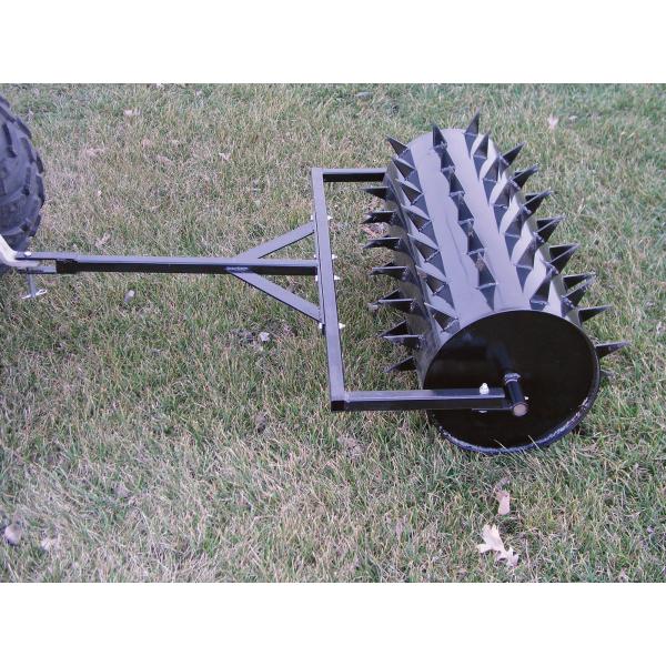 LAS14 - 14mm Diameter Atv Ballast Roller with spikes tooth ; Lawn aerator Roller with tines For Farm
