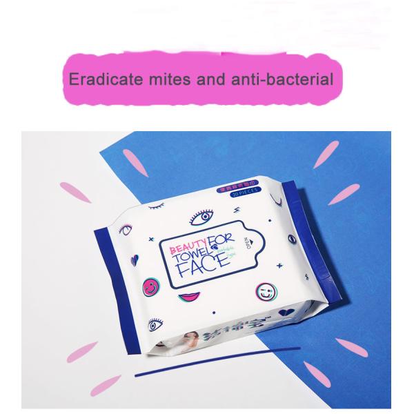 Anti Bacterial Soft Makeup Cleaning Wipes For Eradicating Mites Effectively